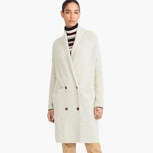 J.Crew Double Breasted Sweater Coat